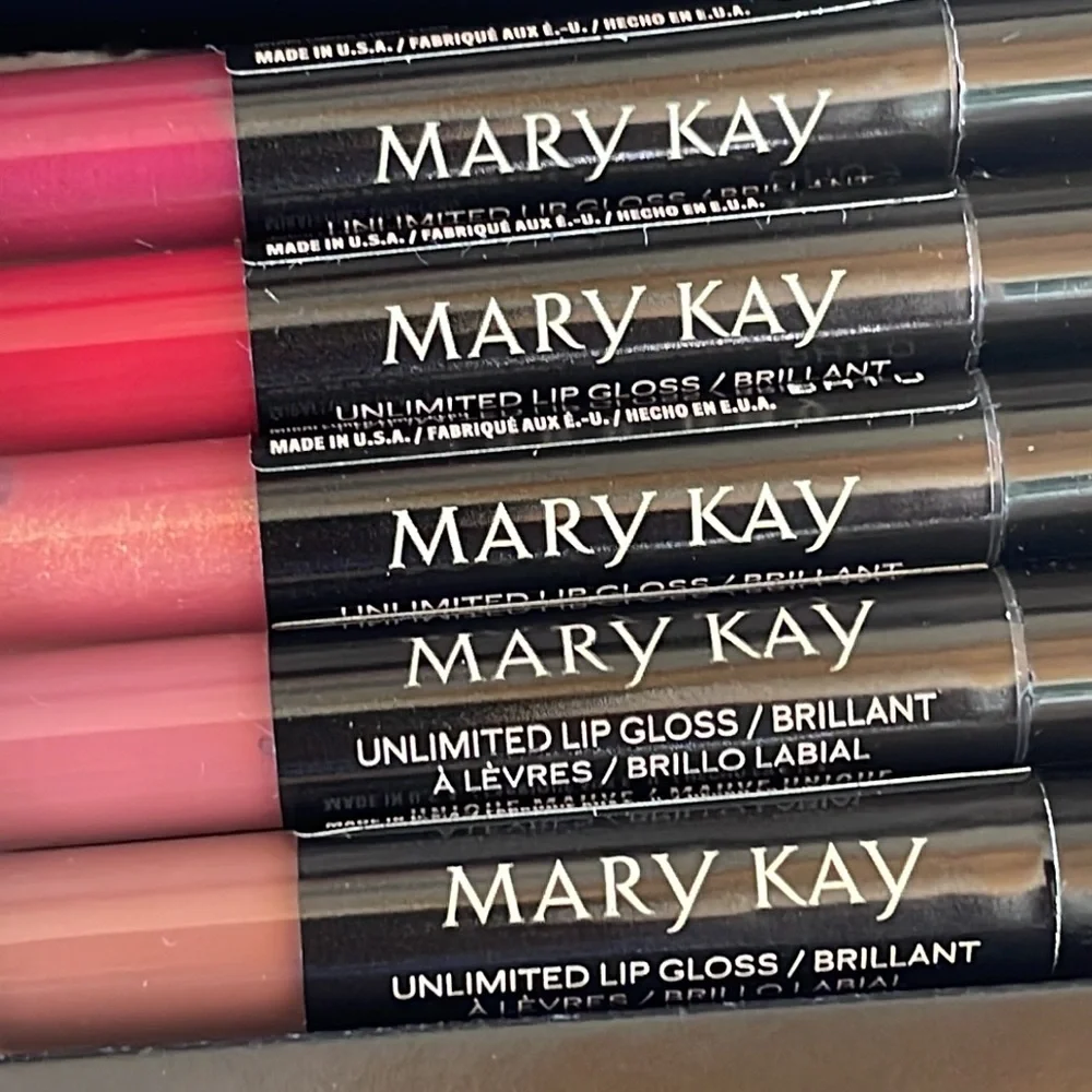 NEW 🫦Mary Kay Unlimited 👄5 Lipgloss Set💕HOST PICK💕
